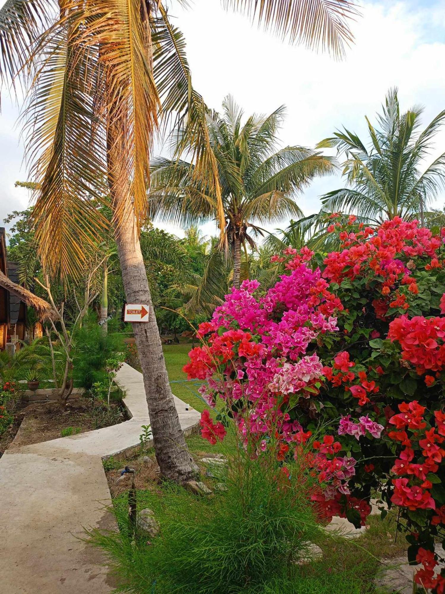 Bintang Tiga Bungalows 길리 아이르 외부 사진